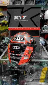 HELM KYT TTR JET BULEGA 2021 black red