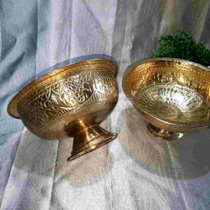 Bokor Siraman/ Wijikan Alat Temu Manten dan Tabur Bunga Pengantin