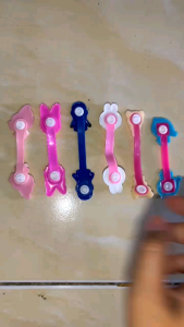 Penjepit Kabel Karakter Lucu Cord Holder Klip Ikat Cable Tie Pengikat Serbaguna