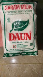 Daun Garam Meja Ukuran Ekonomis