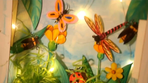 Mainan Edukasi Prakarya Anak Craf Kreatif Garden dan Insect dengan Lampu