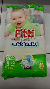 Fitti Pants Popok Celana Ukuran S isi 40