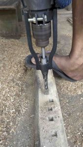 Adaptor bor bobok kayu / alat penyepit mata bor pahat kayu / dudukan mata bor bobok kayu