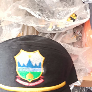 Topi Laken Hitam Pemda Pemkab Garut Lis / Topi Pemda Garut Golongan 2
