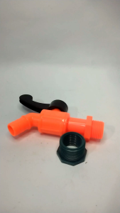 Keran Air 1/2\\\" & 3/4\\\" ABS Doubel Drat ALIR Kran Plastik Tembok Taman Serbaguna Murah