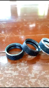 KING* P09 - RING GIMBAL CARBON MOTIF MATTE