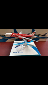 Air Asia A340 Diecast Aircraft Model 6 Inches Red and White Color Scheme Detailed Replica for Collectors 16 cm Airplane