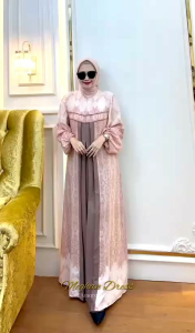 Gamis Busui Friendly: Desain Gamis Amore by Ruby Edisi Megan Dress