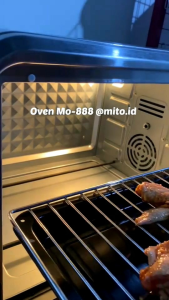 Rak Oven Listrik Jaring Besi Crom Mito HIT 888 36x27.5cm