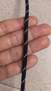 10 mét - Dây Dù 4mm spandex có lõi dùng làm macrame căng lều thời trang