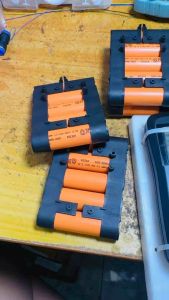 KHỐI PIN SunPower  5S-18V/21V - 5000mah XẢ 40A có hàn kẽm sẵn nha