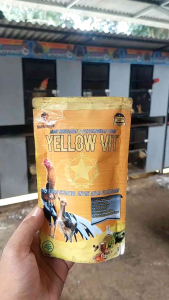 Yellow Vit 100gr Jamu Herbal Kesehatan Untuk Pertumbuhan Ayam.