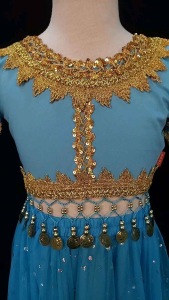 READY STOCK Kids Children Indian Girl Arabian Girl Costume Pakaian Tradisi India Arab Middle East Costume Belly Dance