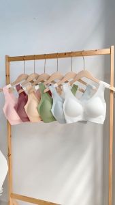 [womeeme] Premium Upgraded version 1mm Thinnest Comfort Bra!! Seamless bra/comfortable/plus size/cooling/baju dalam/non wire bra