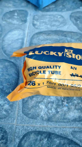 Ban Dalam Sepeda Ukuran 26 x 1.75 / 2.125 Lucky Stone Pentil Motor Mini MTB Gunung | High Quality