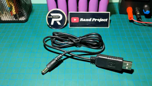 Kabel  Step Up / Penaik Tegangan USB  5 v to 12 v DC Power Supply Charger Converter Adapter