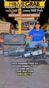 HOYOMA JAPAN 1900W Demolition Hammer / Jack Hammer‼️HT-DH1900‼️ ZEKOKI 1240W DEMOLITION HAMMER / JACK HAMMER‼️NEW MODEL‼️HEAVY DUTY‼️ZKK-6500DH‼️