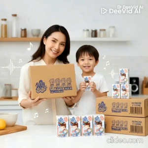 Farm Fresh UHT Milk Mini Pack 125ml x 32pack Carton/1/2 Carton Grow Up Milk/Chocolate /Strawberry / Fresh Milk/Mixberry Susu