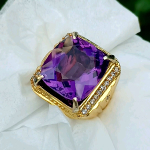 CINCIN BATU ALEXANDRITE MEWAH UKURAN JUMBO