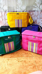Tupperware Tas Family Day Out ( zipper bunga es ) / Tas FDO tas bekal serbaguna / FDO tas piknik