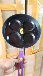 Teflon 4 Lubang Anti Lengket Wajan Penggorengan Telur Ceplok / Pancake 4 Lubang