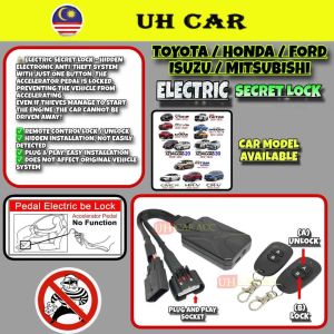 Electric Secret Lock Hidden Anti-Theft System One Button Throttle Lock Prevents Car Theft Effectively Toyota Honda Mitsubishi Isuzu Ford