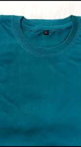 Baju Oblong Polos  Hijau Tosca Semi Cotton 24S Kaos Polos Murah Kaos Polos Pria Wanita