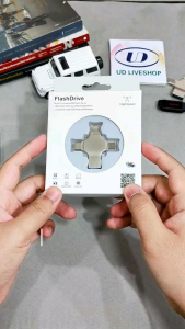 4 In 1 Sandisk 32GB Pendrive OTG USB Flash Drive สำหรับ iPhone 5/5s/5c/6/6 Plus/7/Ipad /Drive Type-C/ Micro USB Lighting มี2ตัวเลือกไม่มีเมมกับมีเมม32G