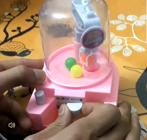 MAINAN ANAK MESIN CAPIT BOLA MINI CLAW MACHINE CANDY / MAINAN ANAK BALL CATCHER YG18 / Mainan Anak Laki-Laki - Mainan Anak Perempuan Murah
