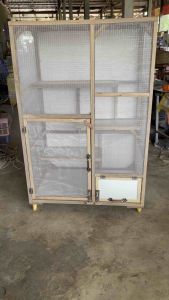 บ้านคอนโดแมว สำหรับเลี้ยงแมว (สินค้าตรงตามรูป) ขนาด130*60*90ซม.