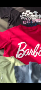 T-SHIRT CROP TOP MOTIF / BAJU KAOS CROP MOTIF TUMBLR TEE T-SHIRT KAOS