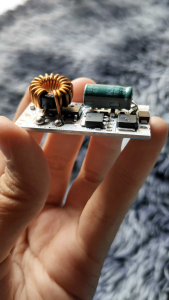 DRIVER LED POWER HIGH KONSTAN 10A LED TUNGGAL ALUMINIUM BOARD 15MM TEBAL