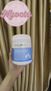 [Nhập Khẩu] Viên Uống Bổ Tim Mạch CoQ10 Healthy Care Omega 3 6 9 Ultimate 200 viên - Bổ mắt  tim mạch cho người lớn