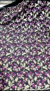 Bahan Tille Valentino Lance Bordir Tuton Bunga Mewah Bubisa COD