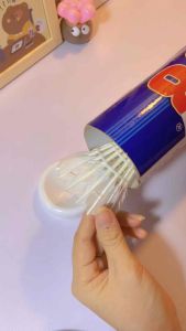 Móc khoá quả cầu lông handmade phối màu theo sở thích