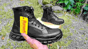 terbaru Rumaos-RUM 88 sepatu tactical boots RUMAOS 6inc kulit sapi