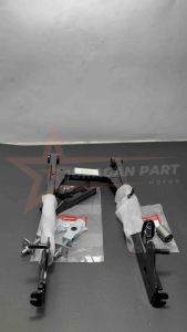 Swing Arm Lengan Ayun Supra X 125 DD Double Disk Lama Hitam Tebal