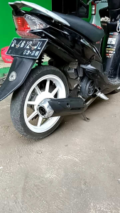 TERLARIS!! Knalpot TZM Project Suara bas gerung adem Beat Scoopy Genio Vario Pcx Mio Aerox Dll