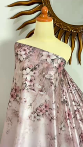 bahan silk import | motif raissa dan mahira | kain meteran banyak warna | cod | kain | harga 05m