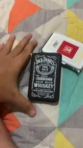 Kotak Rokok Plus Korek Api Motif HD Hitam Dopp/Kotak Rokok Unik Motif Hd