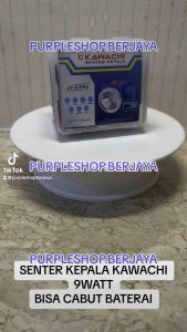 Senter Kepala Kawachi 9W 9Watt Baterai bongkar pasang LY 239L