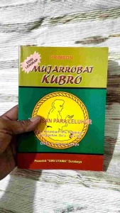 kitab mujarobat kubro/ buku primbon/buku bacaankertas cd