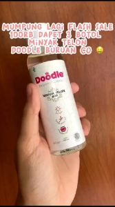 PROMO PAKET BEST SELLER ISI 3 PCS 100 ML MINYAK TELON DOODLE ORIGINAL