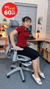 Ghế Công Thái Học LIMO 919 - Ghế chơi game làm việc livestream bản full lưới maxtric full chức năng xoay ngả