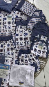 Seri Denim SNI - Perlengkapan Bayi Komplit Paket Lahiran Hemat 56 PCS 50 PCS 42 PCS 39 PCS BEST SELLER - dmbabywear