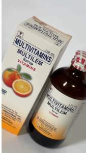 Multivitamins (Multilem) Syrup for Vitamin Deficient Children