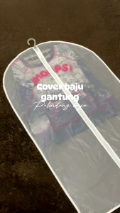 Plastik gantungan baju PEVA ukuran gamis 60 X140