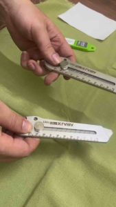 Dao Rọc Giấy Đa Năng AIRJ Tặng 1 Hộp 10 Lưỡi Dao Gia Công Thép 1301 Không Gỉ Sét