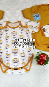 Paket 3 PCS SNI Jumper & Jumpsuit Bayi Baru Lahir 0-3 Bulan DENZI-HAEKAL BABY CLOTHES