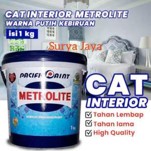 CAT TEMBOK METROLITE 1 KG PUTIH